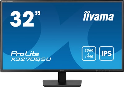 iiyama ProLite XB3270QSU-B1 32 inch QHD 100Hz IPS Monitor - CCL