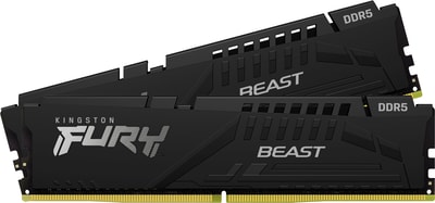 Kingston FURY BEAST DDR5 メモリー 16GB×2 Kingston FURY Beast Black DDR5 16GB (2x8GB) 5200MT/s CL40 DIMM