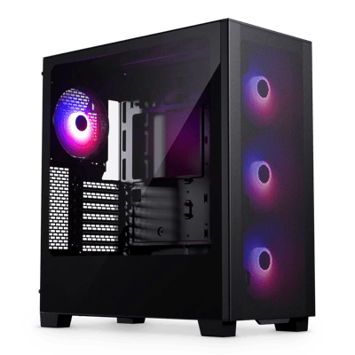 NZXT H5 Flow RGB Compact Mid Tower ATX Case in Black - CCL Computers