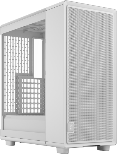 Fractal Design North TG Mid Tower ATX Case in White, Tempered