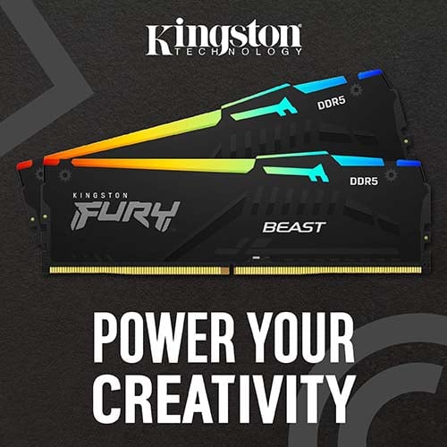 Why Creators Love Kingston: Upgrade Your PC with FURY DDR5 RAM and NV3 NVMe Storage