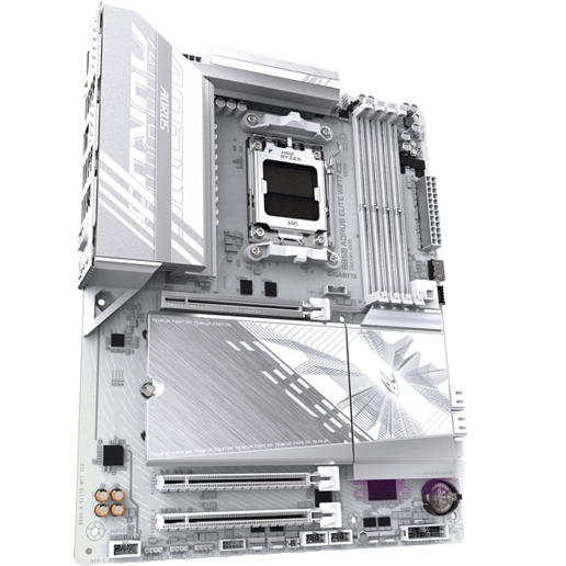 Gigabyte B850 AORUS ELITE WIFI7 ICE ATX Motherboard for AMD AM5 CPUs