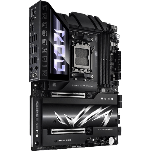 ASUS ROG Crosshair X870E Hero ATX Motherboard for AMD AM5 CPUs