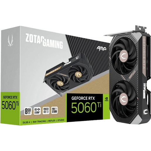 Zotac GeForce RTX 5060 Ti AMP! Edition OC 8GB GDDR7 Graphics Card