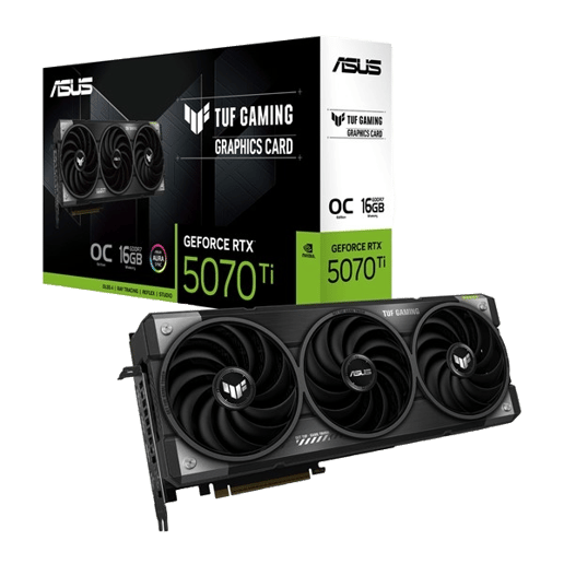 ASUS GeForce RTX 5070 Ti TUF OC 16GB GDDR7 Graphics Card