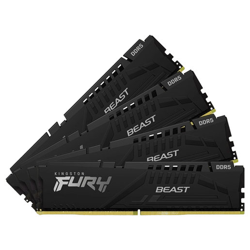 Kingston FURY Beast 128GB (4x32GB) 5600MT/s DDR5 Memory Kit