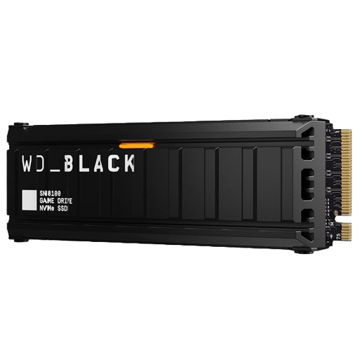 1TB Western Digital WD_BLACK SN8100 w/ Heatsink M.2 2280