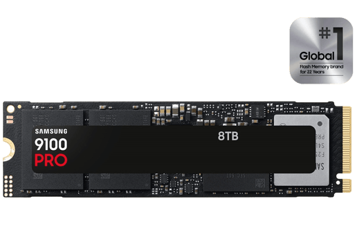 8TB Samsung 9100 PRO M.2 2280 PCI Express 5.0 x4 NVMe Solid State Drive