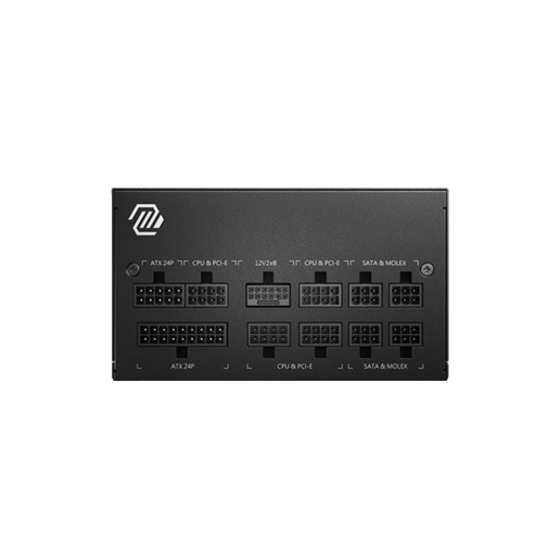 850W MSI MAG A850GL PCIE5 Modular 80 Plus Gold PSU