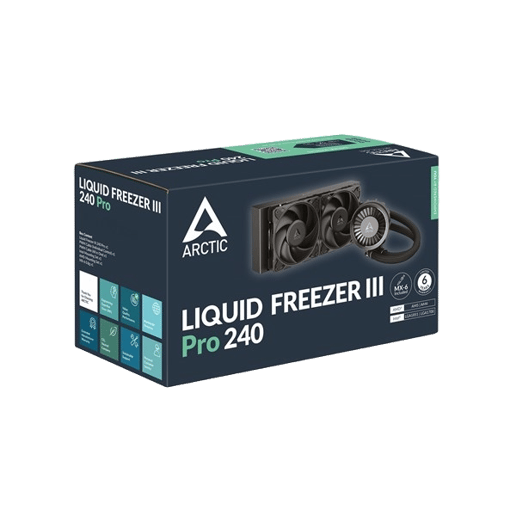 Arctic Liquid Freezer III Pro 240mm Liquid CPU Cooler in Black