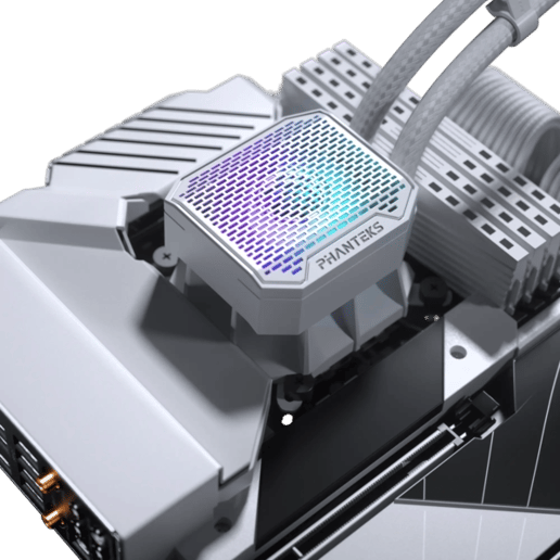 Phanteks Glacier One 360 M25 Gen2 360mm RGB All In One CPU Water Cooler in White