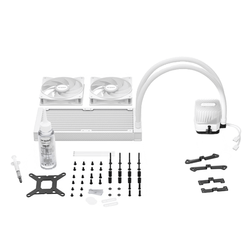 Be Quiet! Light Loop 240mm Liquid CPU Cooler in White