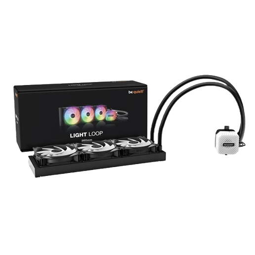 Be Quiet! Light Loop 360mm Liquid CPU Cooler in Black