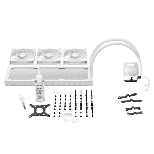 Be Quiet! Light Loop 360mm Liquid CPU Cooler in White