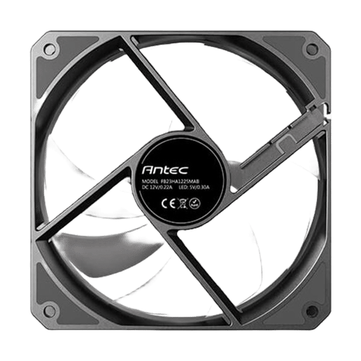 Antec P12R ARGB Reverse PWM 120mm Fan in Black