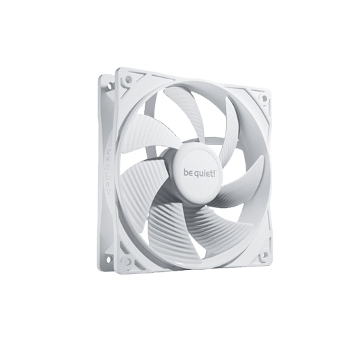 Be Quiet Pure Wings 3 PWM 120mm Chassis Fan in White