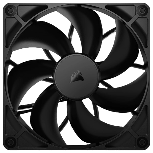 Corsair RS140 140mm PWM Chassis Fan in Black