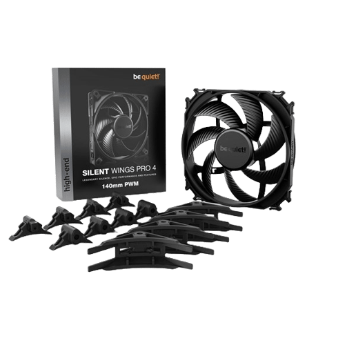 be quiet! Silent Wings 4 Pro 140mm PWM Chassis Fan