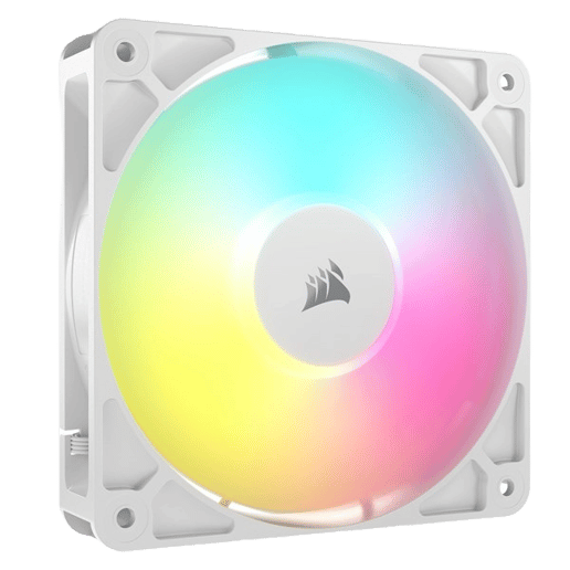 Corsair RS120 ARGB Triple Pack of 120mm PWM Fans in White