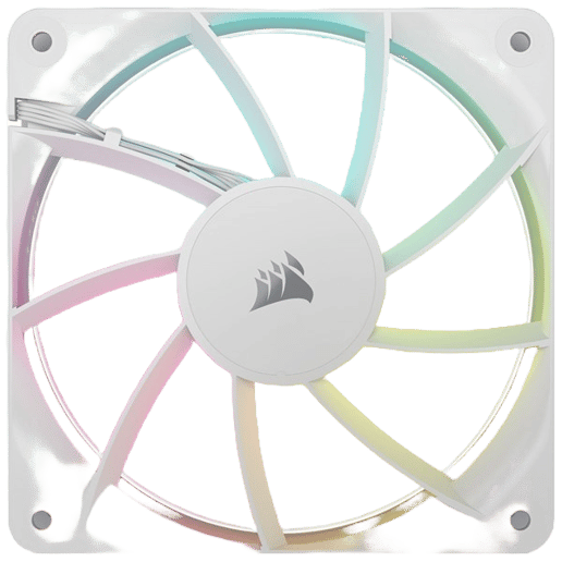 Corsair RS120 ARGB Triple Pack of 120mm PWM Fans in White