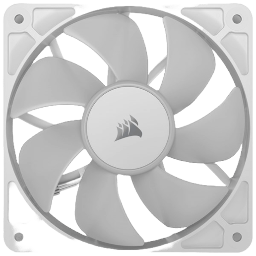 Corsair RS120 ARGB Triple Pack of 120mm PWM Fans in White