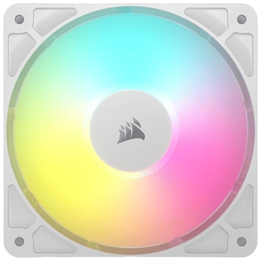 Corsair RS120 ARGB Triple Pack of 120mm PWM Fans in White