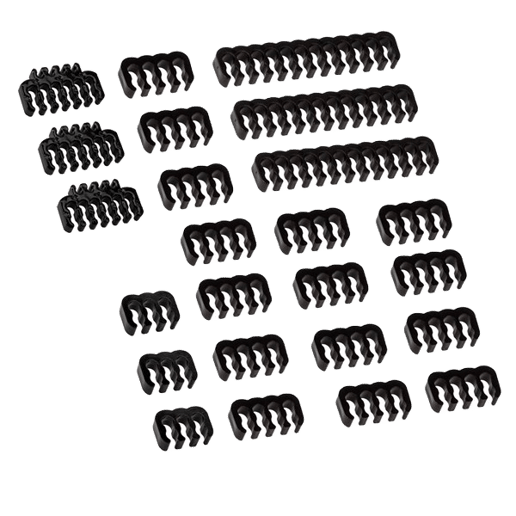 Kolink Core Pro Braided Cable Extension Kit 12V-2x6 Type 1 - Jet Black/Gunmetal