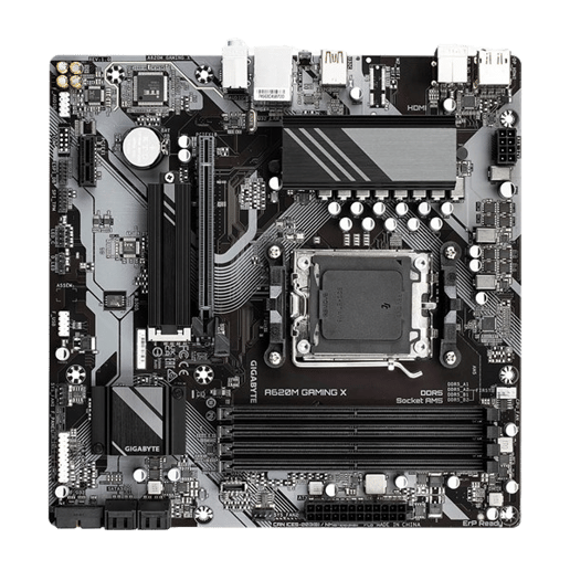 Gigabyte A620M GAMING X mATX Motherboard for AMD Socket AM5 CPUs