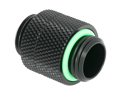 Barrow G1/4 Male to 14mm Rotary G1/4 Male Extender - Black