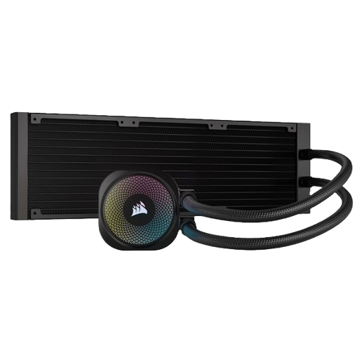 Corsair iCUE LINK TITAN 360 RX RGB 360mm All-in-One Liquid CPU Cooler in Black