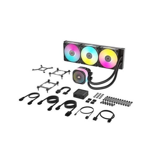 Corsair iCUE LINK TITAN 360 RX RGB 360mm All-in-One Liquid CPU Cooler in Black