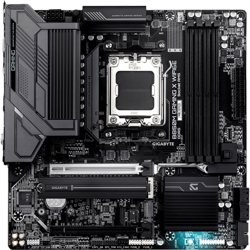 Gigabyte B850M GAMING X WIFI6E mATX Motherboard for AMD AM5 CPUs