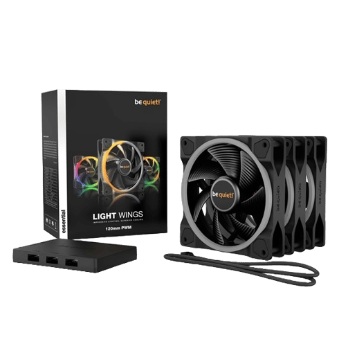 be quiet! Light Wings Triple Pack of 120mm PWM Chassis Fans