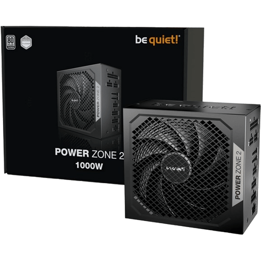 1000W Be Quiet! Power Zone 2 Modular 80 Plus Platinum PSU