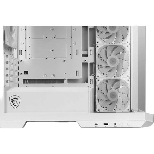 MSI MAG PANO M100R PZ WHITE Mid Tower Gaming Case - White 