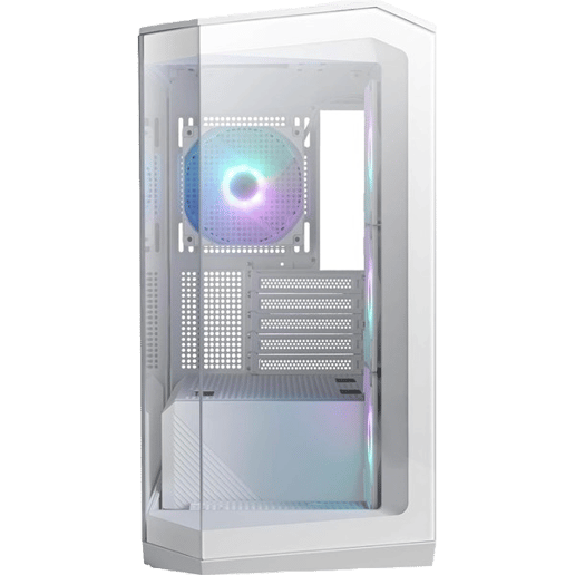 MSI MAG PANO M100R PZ WHITE Mid Tower Gaming Case - White 