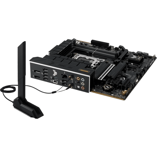 ASUS TUF Gaming B760M-PLUS WiFi II mATX Motherboard for Intel LGA1700 CPUs