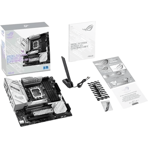 ASUS ROG Strix B760-G GAMING WIFI mATX Motherboard for Intel LGA1700 CPUs