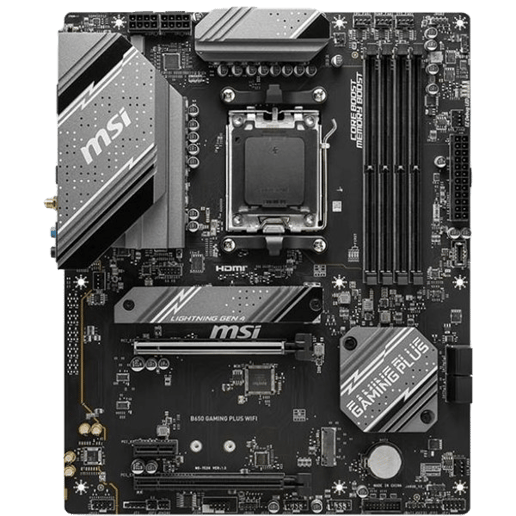MSI B650 GAMING PLUS WIFI ATX Motherboard for AMD AM5 CPUs