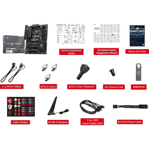 MSI MAG X870 TOMAHAWK WIFI ATX Motherboard for AMD AM5 CPUs