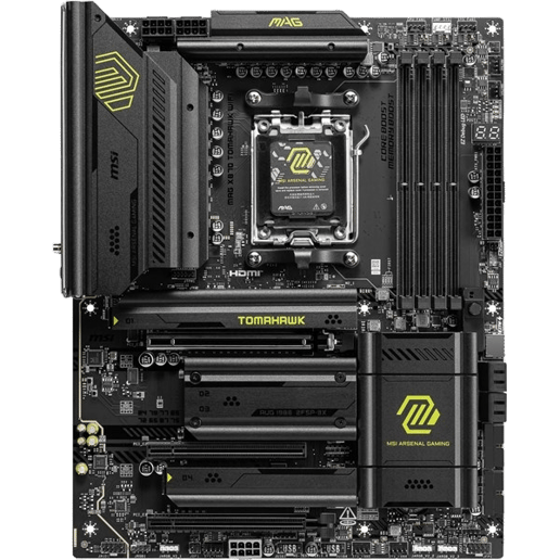 MSI MAG X870 TOMAHAWK WIFI ATX Motherboard for AMD AM5 CPUs