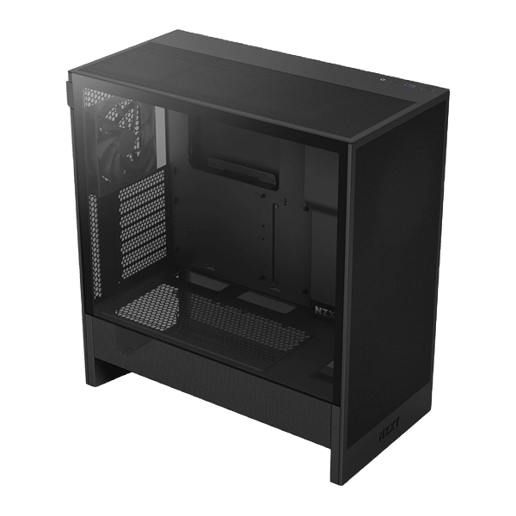 NZXT H5 Flow Mid Tower Gaming Case - Black 