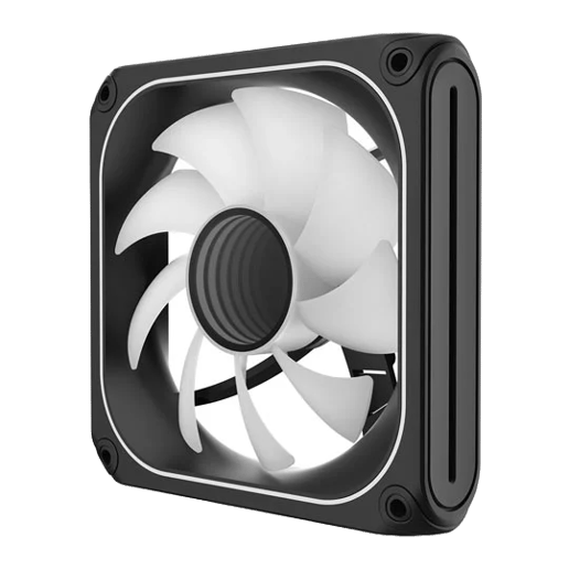 Powercool Breeze 120mm ARGB Black 4pin PWM PC Cooling Infinity Fan