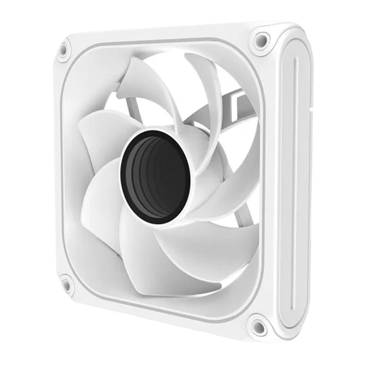 Powercool Breeze 120mm ARGB White 4pin PWM PC Cooling Infinity Fan