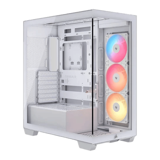Corsair 3500X RS-R ARGB Mid Tower Gaming Case in White