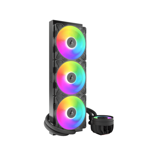 ARCTIC Liquid Freezer III Pro A-RGB 420mm Liquid CPU Cooler, P14 Pro PWM Fans & PWM Controlled Pump, Black
