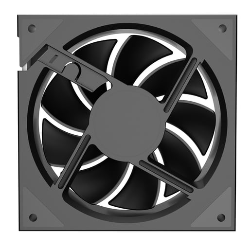 CiT Saturn 120mm ARGB Black 4pin PWM PC Cooling Infinity Fan 