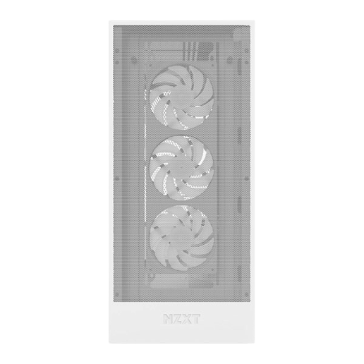 NZXT H7 Flow RGB Mid Tower Case - White 