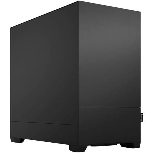 Fractal Pop Mini Silent Mini Tower Case - Black 