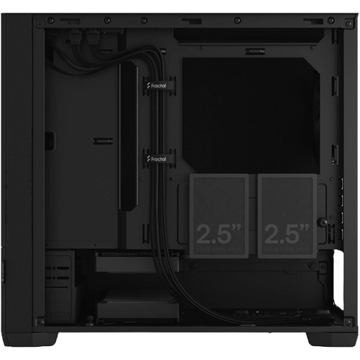 Fractal Pop Mini Silent Mini Tower Case - Black 